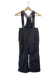 Vorschaubild 1 von Kinder Skihose Latzhose Schneehose Gr. 128 Schwarz