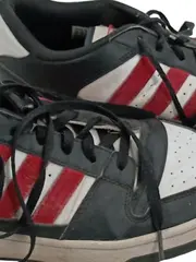 Vorschaubild 4 von Herren Sportschuhe Sneaker Schwarz Weiß Rot Gr. 46 Klassiker
