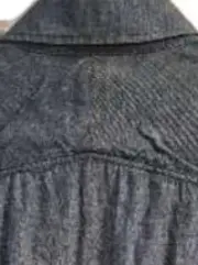Vorschaubild 6 von Correct Herren Jeanshemd Freizeithemd Blau Gr. M
