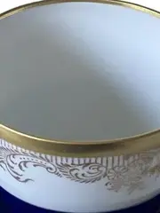 Vorschaubild 3 von Kaffeetasse mit Untertasse Kobaltblau Gold Germany 3304/32