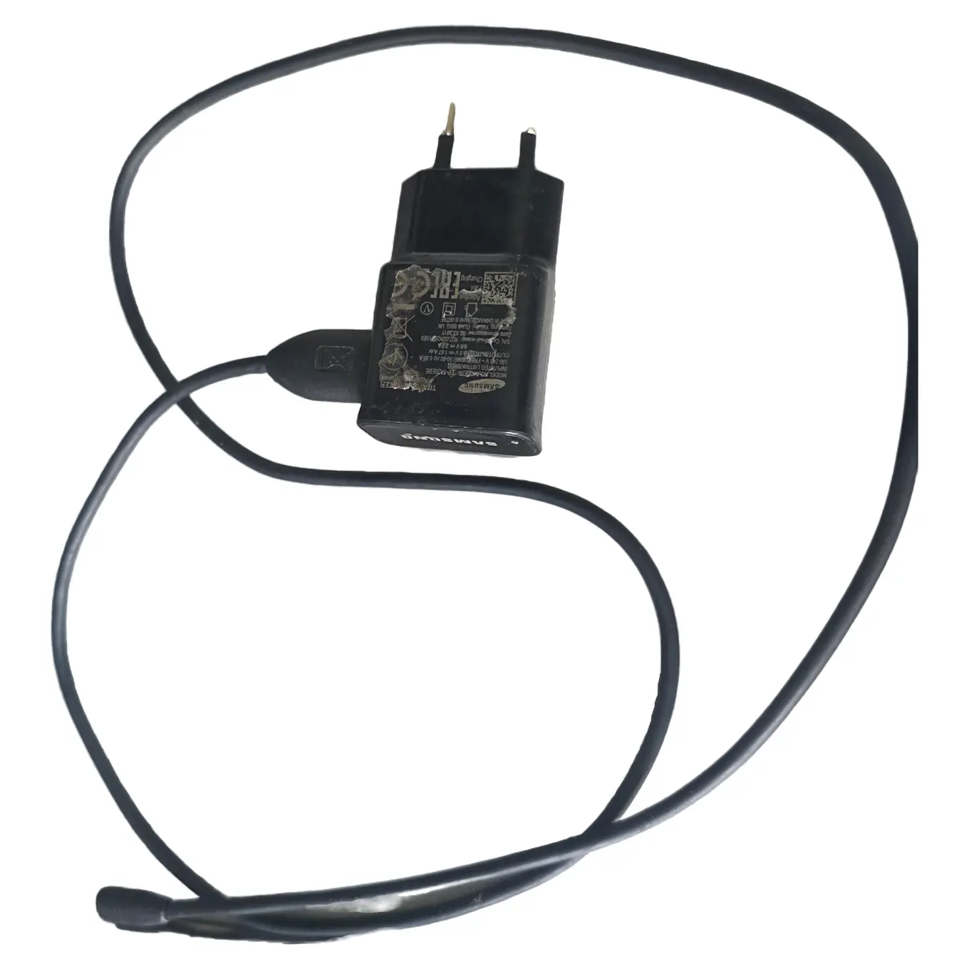 SAMSUNG EP-TA200 Steckdosenladegerät Netzteil Ladeadapter Schwarz