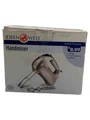 Vorschaubild 1 von Handmixer 250 Watt 5-Stufen Turbotaste inkl. Knethaken Rührbesen