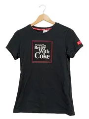 Vorschaubild 1 von x Coca-Cola Damen T-Shirt Schwarz Gr. S Streetwear Print