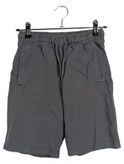 Vorschaubild 1 von Kinder Sport Shorts Grau Gr. 134/140 Baumwolle Jogginghose
