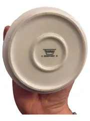 Vorschaubild 3 von Thomas Porzellan Vase weiß bauchig Blumen Muster Klassisch 6,5 cm