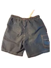 Vorschaubild 3 von Badeshorts Kinder Jungen Gr. 128 Blau Gestreift Schwimmhose