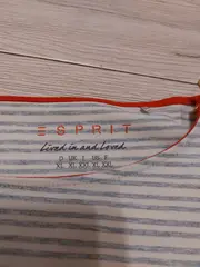 Vorschaubild 2 von Damen Langarmshirt Gestreift Maritim Beige Gr. XL