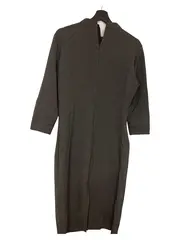Vorschaubild 2 von Etuikleid Business Grau Gr. 42/XL Elegant Midikleid