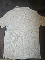 Vorschaubild 2 von Herren Poloshirt Grau Gr. L Kurzarm Baumwolle Sportlich