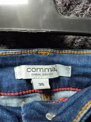 Vorschaubild 7 von Damen Jeansrock Gr. 36/S Blau Casual Knopfleiste
