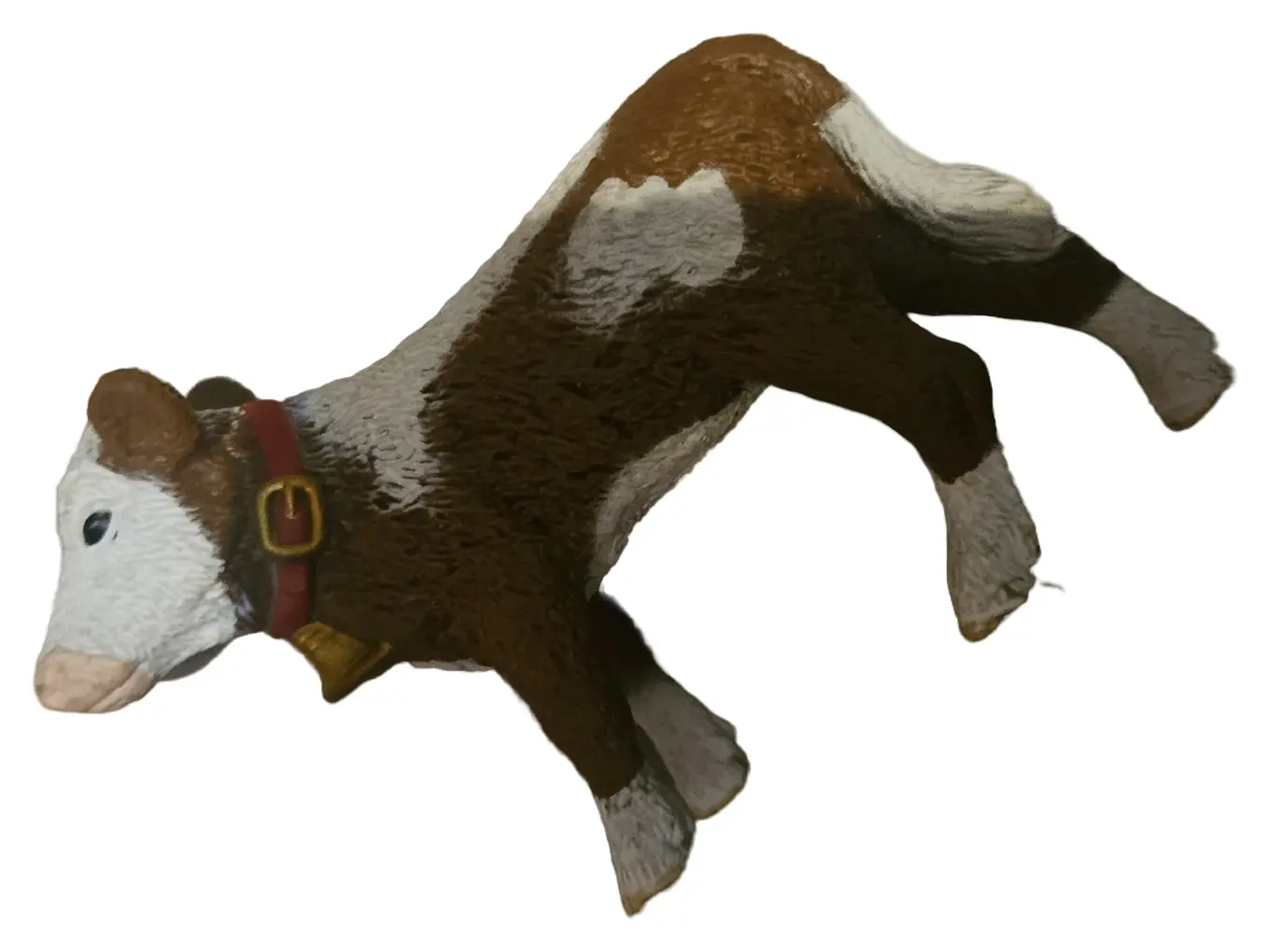 SCHLEICH Kuh mit Glocke Spielfigur Bauernhof Tier Mehrfarbig 5cm