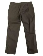 Vorschaubild 3 von Damen Hose Gr. 44 Schwarz Seitenstreifen Baumwolle