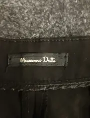 Vorschaubild 5 von Damen Hose Gr. 44 Schwarz Seitenstreifen Baumwolle