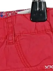 Vorschaubild 4 von Mädchen Cargo Shorts Rot Gr. 68 Baumwolle Baby Sommer