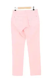 Vorschaubild 2 von Damen Stoffhose Rosa Gr. 38/M Casual Preppy Baumwolle