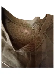 Vorschaubild 2 von Kinder Pullover Sweatshirt Gr. 146 Grün Katze Pawsome