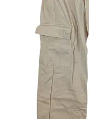 Vorschaubild 3 von Damen Cargohose Beige Gr. 38 Casual Baumwolle