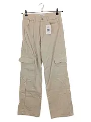 Vorschaubild 1 von Damen Cargohose Beige Gr. 38 Casual Baumwolle