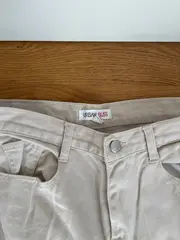 Vorschaubild 4 von Damen Cargohose Beige Gr. 38 Casual Baumwolle