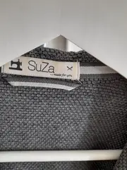 Vorschaubild 6 von Damen Blazer Jacke Gr. 42 Grau Klassisch Business