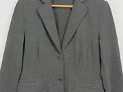 Vorschaubild 3 von Damen Blazer Jacke Gr. 42 Grau Klassisch Business