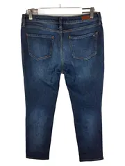 Vorschaubild 2 von Damen Jeans Regular Fit Blau W30 L30 Baumwolle Logo