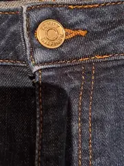 Vorschaubild 4 von Damen Jeans Regular Fit Blau W30 L30 Baumwolle Logo