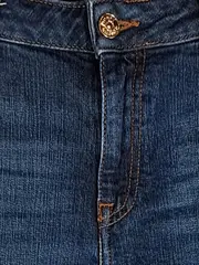 Vorschaubild 5 von Damen Jeans Regular Fit Blau W30 L30 Baumwolle Logo