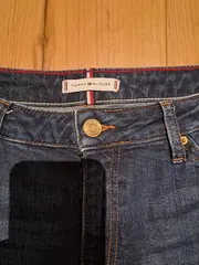 Vorschaubild 6 von Damen Jeans Regular Fit Blau W30 L30 Baumwolle Logo