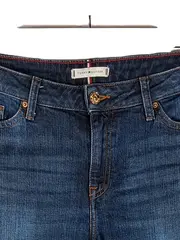 Vorschaubild 3 von Damen Jeans Regular Fit Blau W30 L30 Baumwolle Logo
