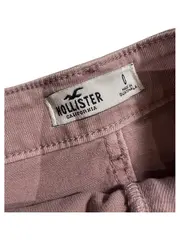 Vorschaubild 5 von Damen Jeansrock Minirock Rosa Gr. 32/XXS Fransen Baumwolle Freizeit