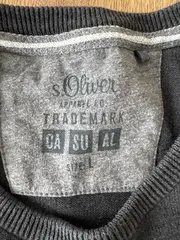 Vorschaubild 5 von Herren Pullover Gr. L Grau Casual Baumwolle