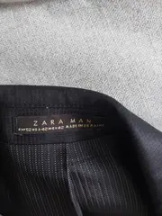 Vorschaubild 2 von Man Sakko Herren Gr. 52/XL Schwarz Elegant Business Blazer