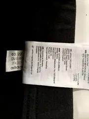 Vorschaubild 6 von Mädchen Leggings Gr. 140 Schwarz Sport Logo-Print Baumwolle