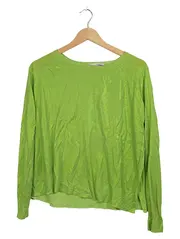 Vorschaubild 1 von Damen Pullover Langarm Grün Gr. S Viskose Casual Leicht