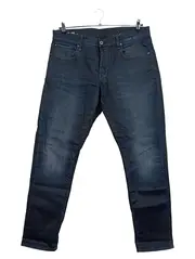Vorschaubild 1 von 3301 Herren Jeans Straight Tapered W34/L32 Blau Denim