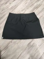 Vorschaubild 2 von Damen Sportrock Gr. 40/L Schwarz Reißverschluss Logo