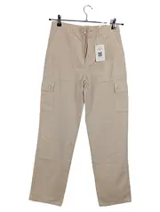 Vorschaubild 1 von Cargohose Damen Gr. 38 Beige Casual Baumwolle Straight