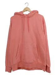 Vorschaubild 1 von Damen Kapuzenpullover Hoodie Rosa Gr. XL Basic Baumwolle Freizeit