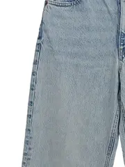 Vorschaubild 3 von Jeans Wide Leg Damen Baumwolle High Waist Blau Gr. 38 W29