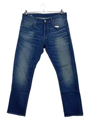 Vorschaubild 2 von 3301 Straight Herren Jeans Blau W34 L32