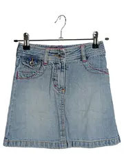Vorschaubild 1 von EDC Youth Jeansrock Mädchen Gr. 128 Blau Denim Minirock