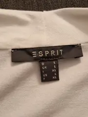 Vorschaubild 5 von Damen Wickelshirt Langarmshirt Weiß Gr. L Elegant Viskose