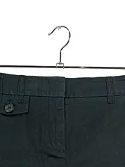 Vorschaubild 3 von Damen Faltenrock Schwarz Gr. 34/XS Baumwolle Casual Büro