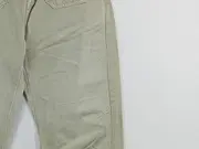 Vorschaubild 3 von Damen Stoffhose Paperbag High Waist Gr. 38 Khaki Grün Baumwolle