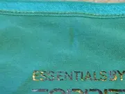 Vorschaubild 3 von Damen Top Trägertop Türkis Gr. 36/S Basic Viskose