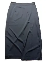 Vorschaubild 2 von Damen Faltenrock Blau Gr. 36/38 Midi Plissee