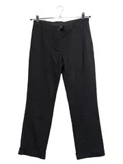 Vorschaubild 1 von Stoffhose Damen Gr. 40/L Schwarz Business Elegant Viskose