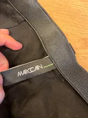 Vorschaubild 4 von Stoffhose Damen Gr. 40/L Schwarz Business Elegant Viskose