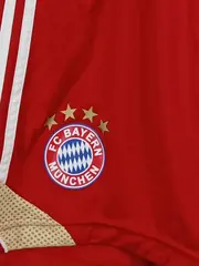 Vorschaubild 3 von FC Bayern München Shorts Herren Fußball Hose Gr. 48;M Rot Sport